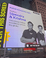 Featured at Times Square, New York